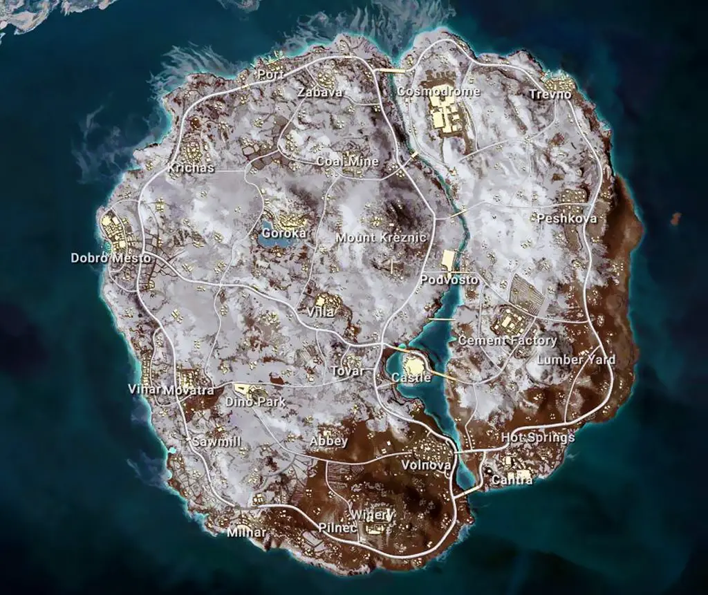 Map Vikendi